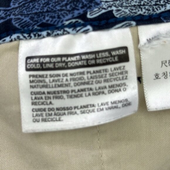 Levi's Chino Men's Blue Fish Casual Bermuda Shorts - Picture 5 of 13